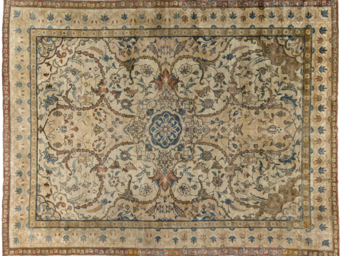 Buckle-free European classical retro Persian carpet