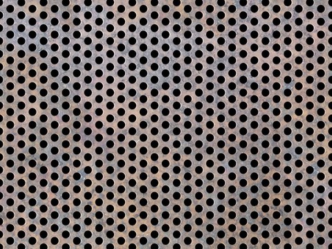 seamless metal perforated plate