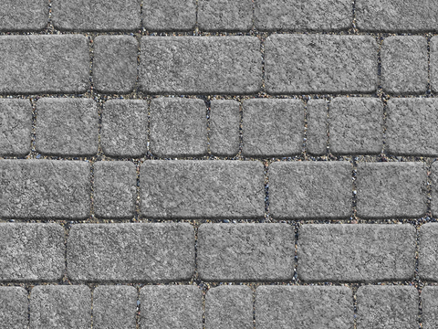 Seamless gray square parquet floor tile sidewalk road ground street square paving