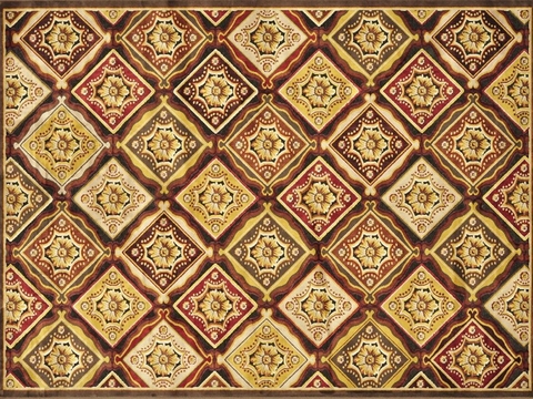 American pattern carpet