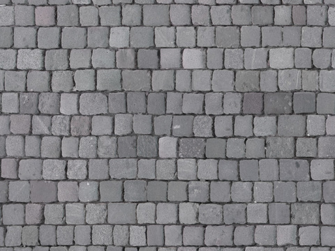 Seamless gray square parquet floor tile sidewalk road ground street square paving