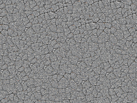 Seamless gray cracked cement asphalt asphalt road ground road road