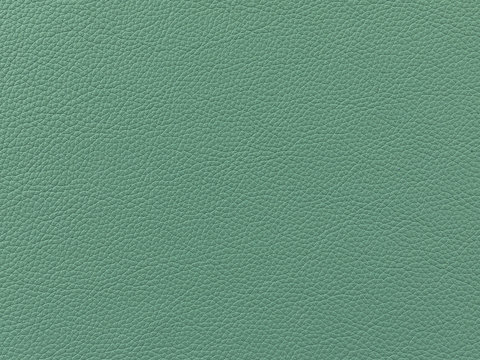 Grass green fine grain leather