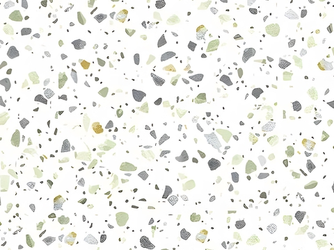 green small particle terrazzo