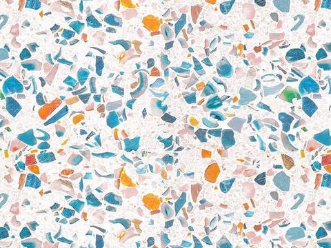 Small fresh terrazzo