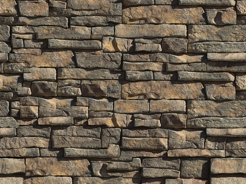 Seamless outdoor building culture stone stone block granite wall tile wall ground