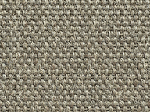 Seamless Japanese-style tea room gray straw linen sisal jute woven carpet mat