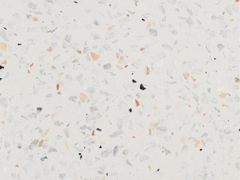 White terrazzo