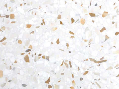 White terrazzo