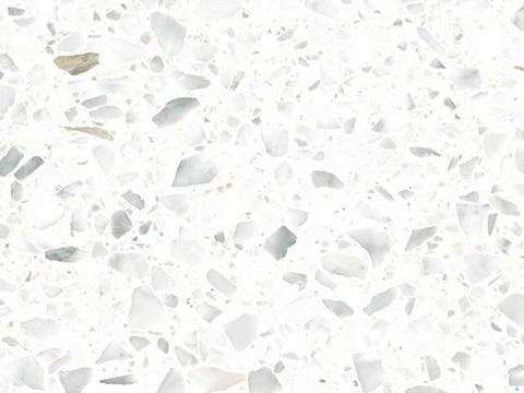 White terrazzo