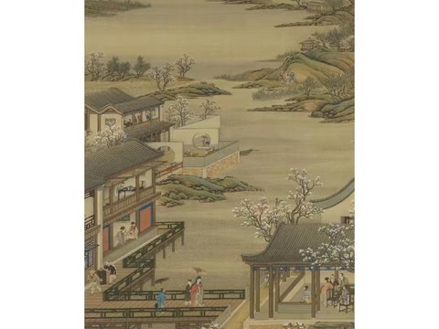 Chinese wallpaper mural