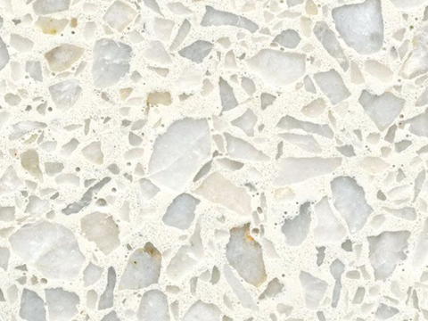 White terrazzo