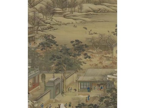 Chinese wallpaper mural