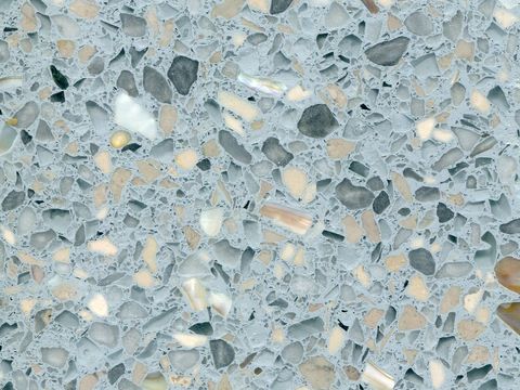 blue terrazzo