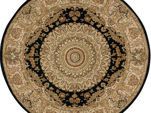 European Round Carpet