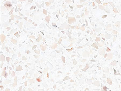 White terrazzo