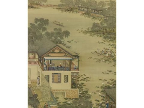 Chinese wallpaper mural