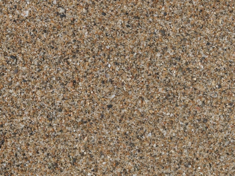 Ground sand surface