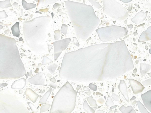 White terrazzo