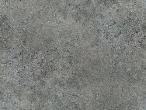 Seamless gray dirty old concrete cement wall