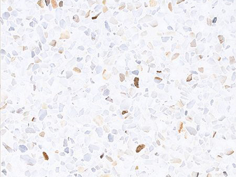 White terrazzo