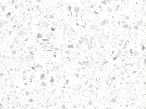 White terrazzo