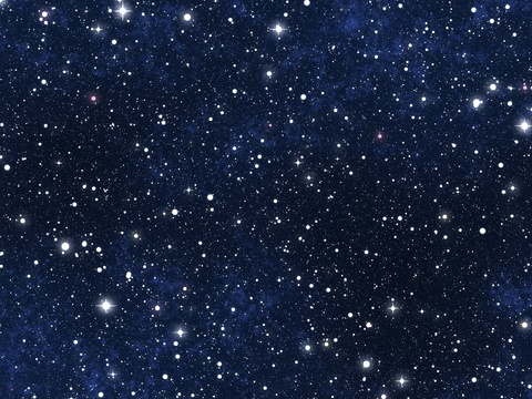 cosmic starry sky