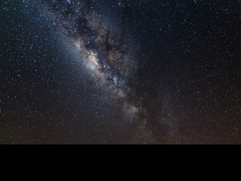 cosmic starry sky