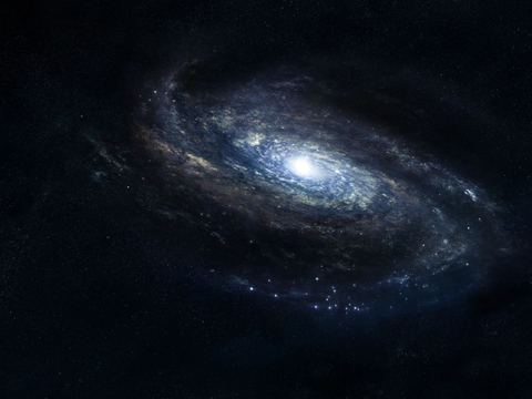 cosmic starry sky