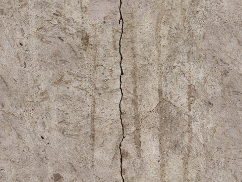 Seamless warm gray old damaged concrete cement wall ground