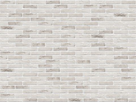 White brick wall