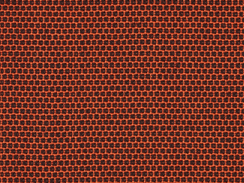 Seamless Orange Texture Linen Knitted Coarse Cloth Fabric