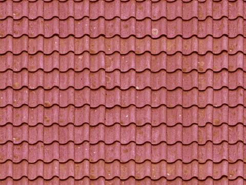 red roof tile red tile