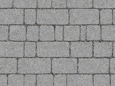 Seamless gray square parquet floor tile sidewalk road ground street square paving