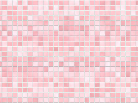 Pink Mosaic Pink Mosaic Tile