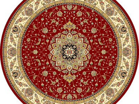 European Round Carpet