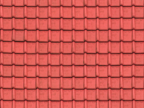 Chinese tile red tile red roof tile clay tile roof tile