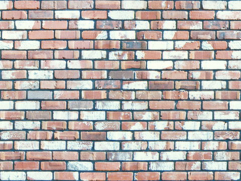 Yellow Wall Brick Wall Staggered Brick