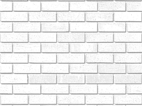 White Wall Brick Wall Staggered Brick