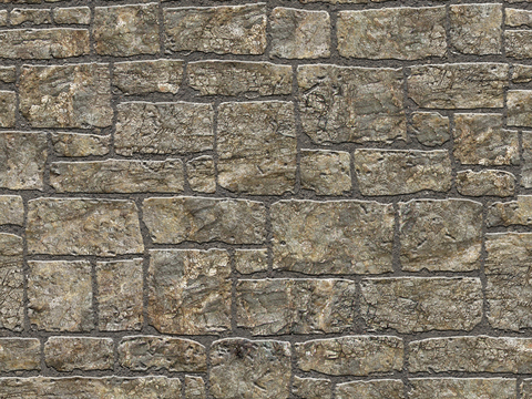 Seamless outdoor building culture stone stone block granite wall tile wall ground