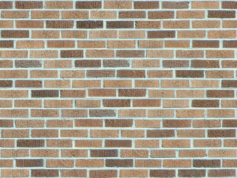 Yellow Wall Brick Wall Staggered Brick