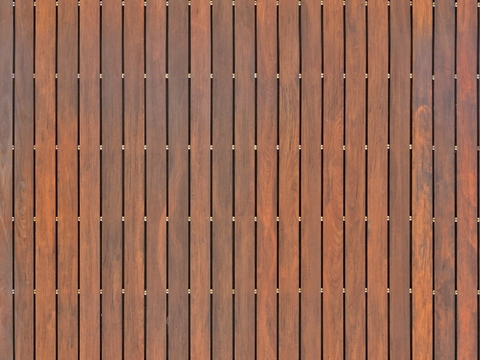 Outdoor anticorrosive wood floor