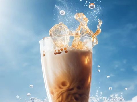 Milk Tea Coffee Juice Fruit Drink Poster