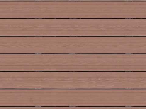 Outdoor anticorrosive wood floor