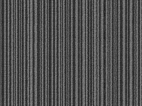 Seamless modern hotel office black gray geometric striped carpeted floor mat