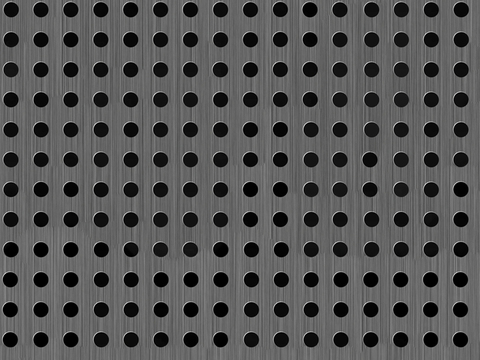 Seamless black gray hollow punching plate perforated metal plate aluminum plate