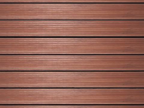 Outdoor anticorrosive wood floor