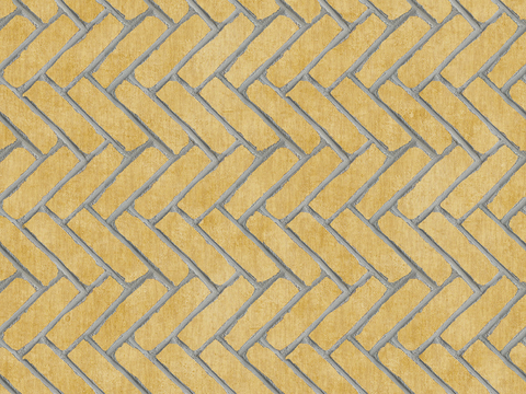 Seamless Herringbone Pattern Spliced Cement Floor Tile Sidewalk Road Ground Square Paving