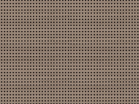 Perforated acoustic panel