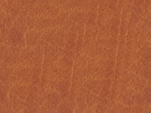 Hermes orange fine grain leather